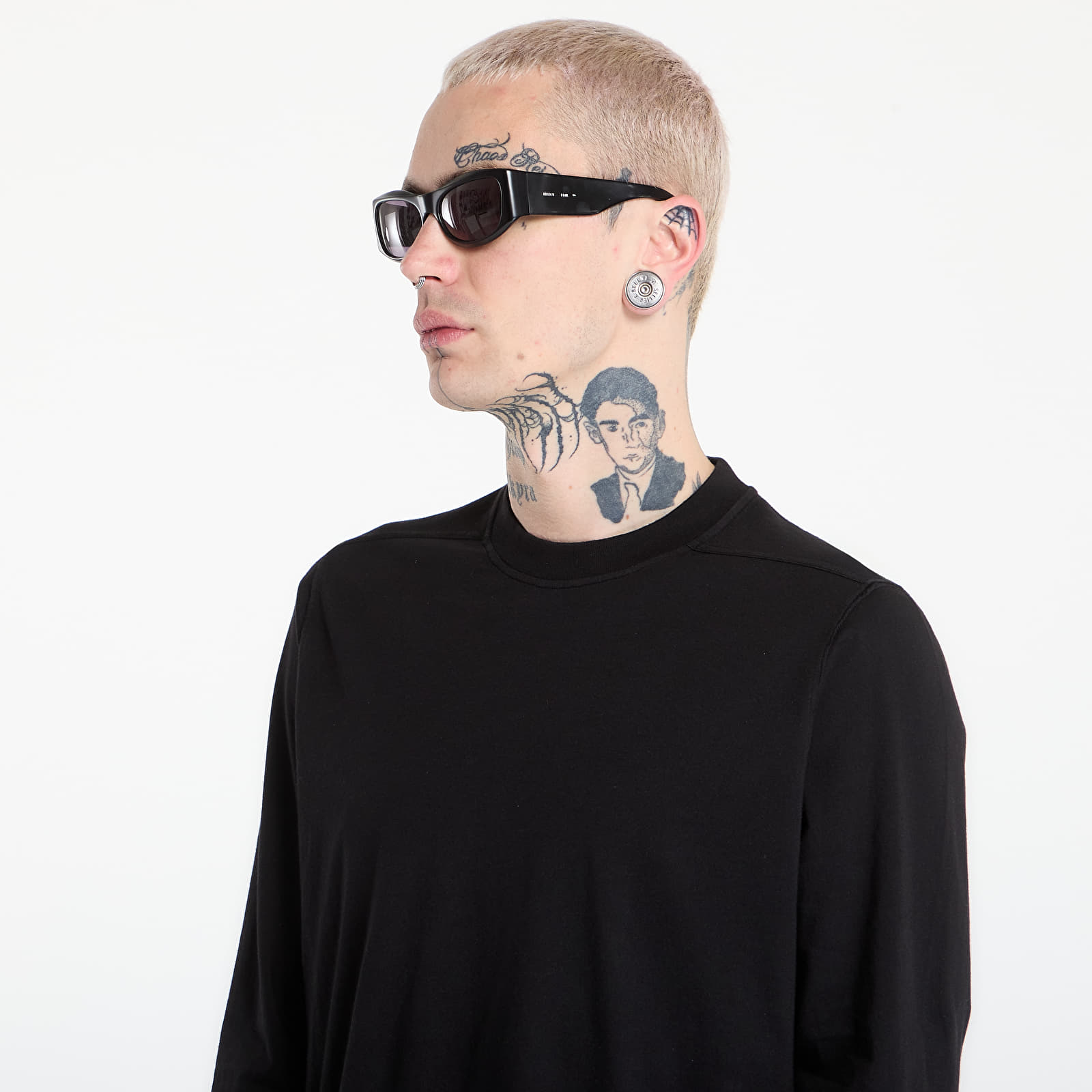 T-shirts Rick Owens DRKSHDW Crewneck Sweat T-Shirt Black