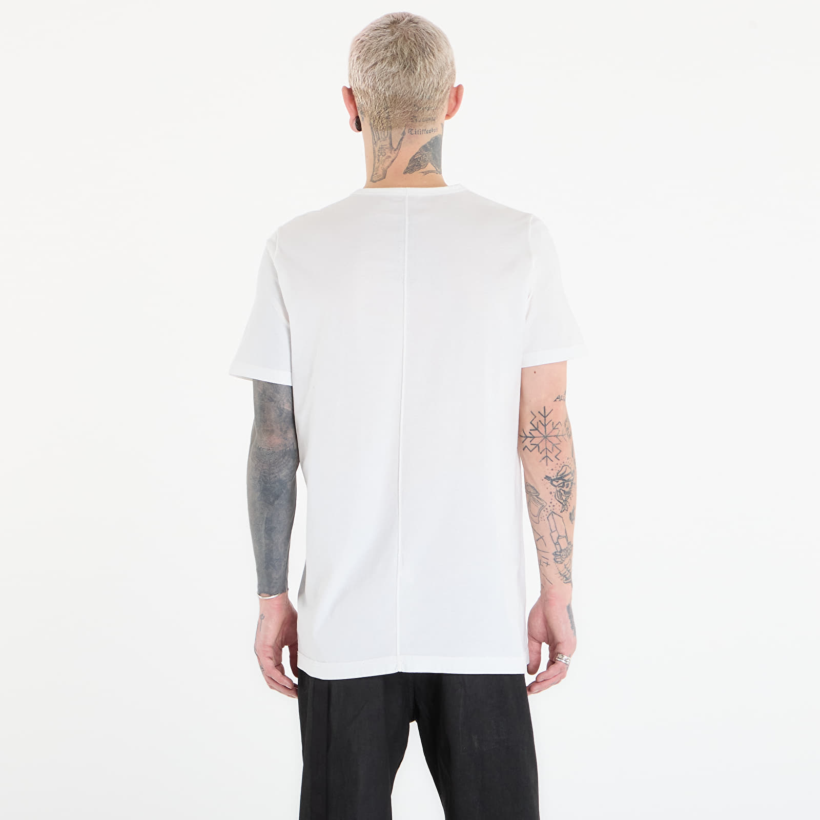Magliette Rick Owens DRKSHDW Level T-Shirt Milk/ Black