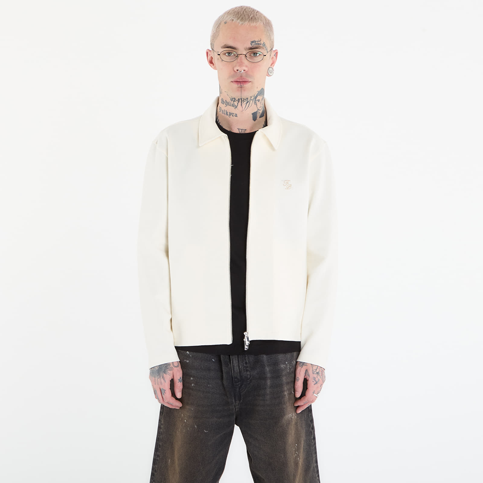 Яке Filling Pieces Coach Jacket Logo Antique White L