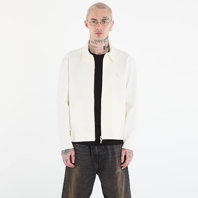 Filling Pieces Coach Jacket Logo Antique White