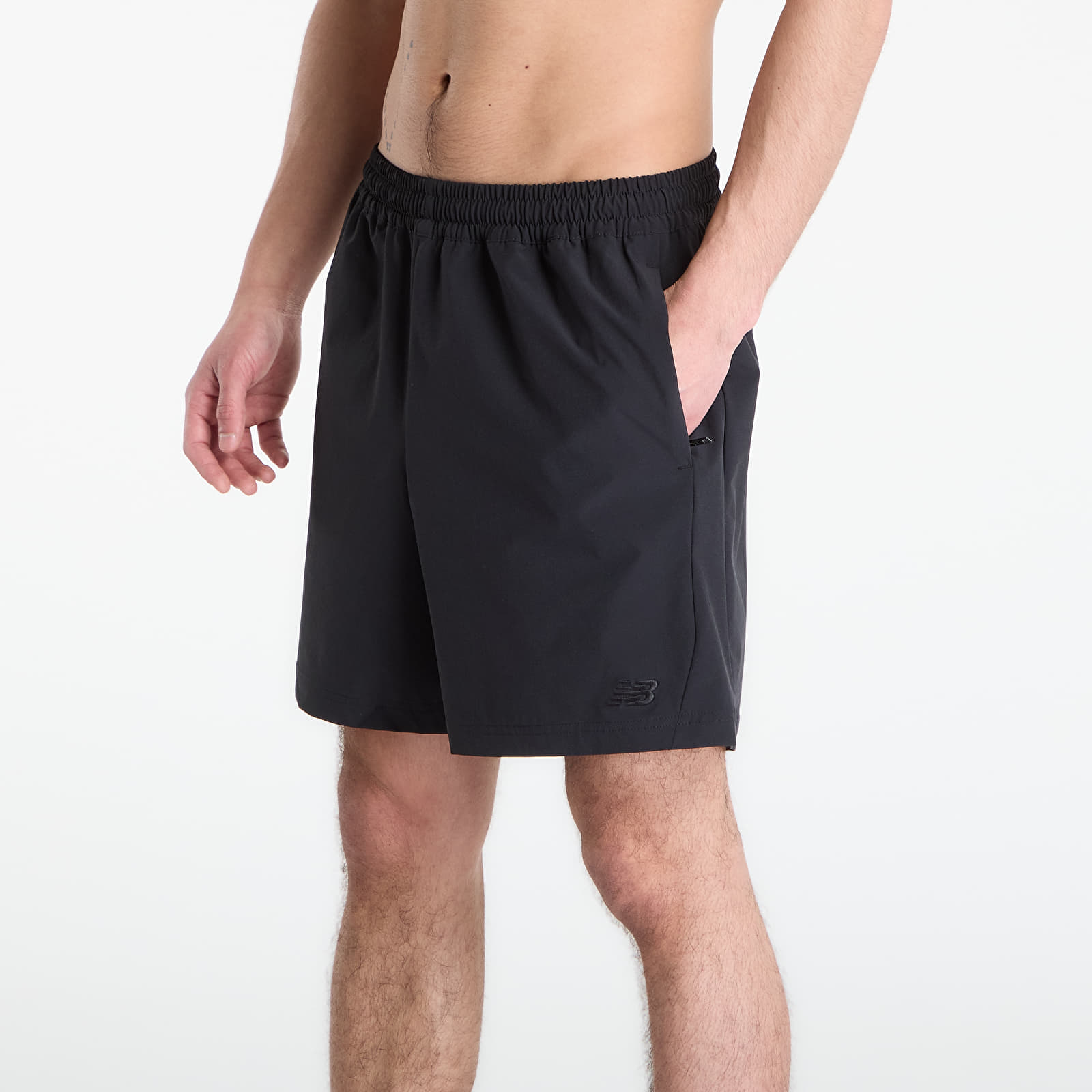 Shorts New Balance Athletics Stretch Woven Short 7" Black