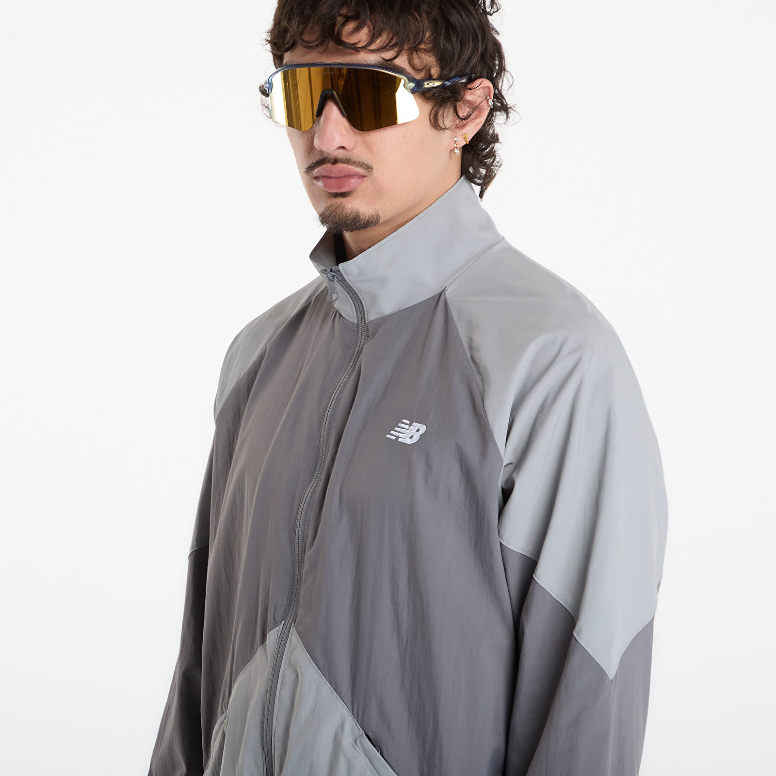 Jacken New Balance Sport Legacy Jacket Grey
