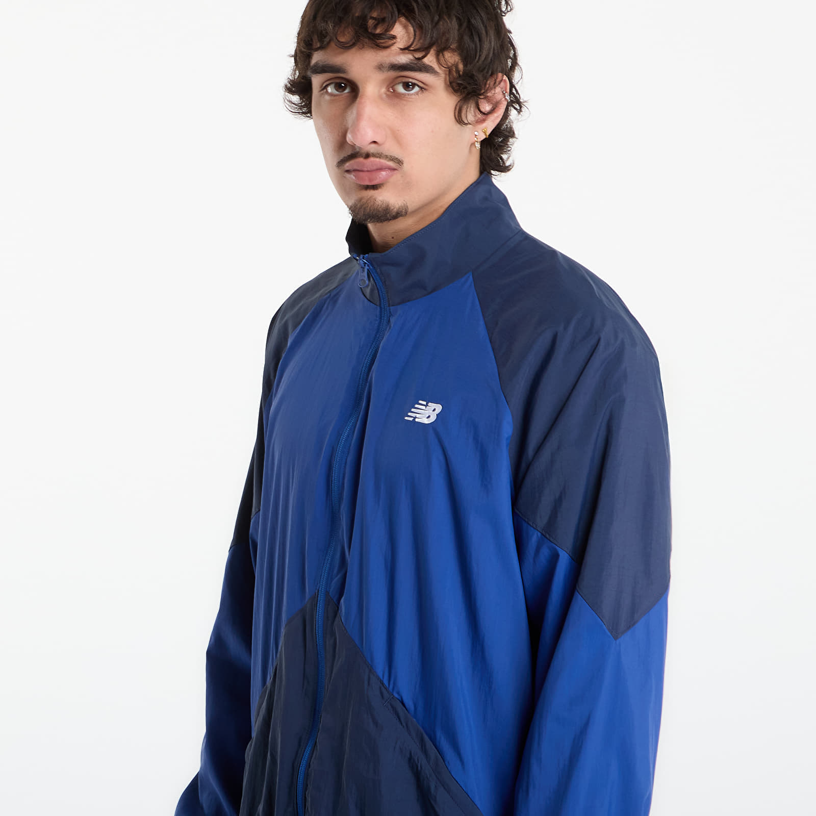  Jacket New Balance Sport Legacy Jacket Blue Xl 