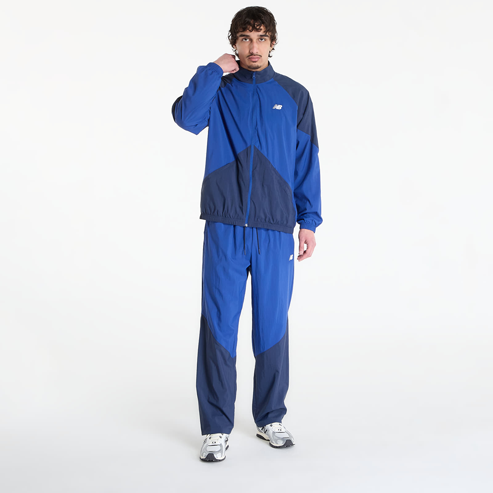 Μπουφάν New Balance Sport Legacy Jacket Blue