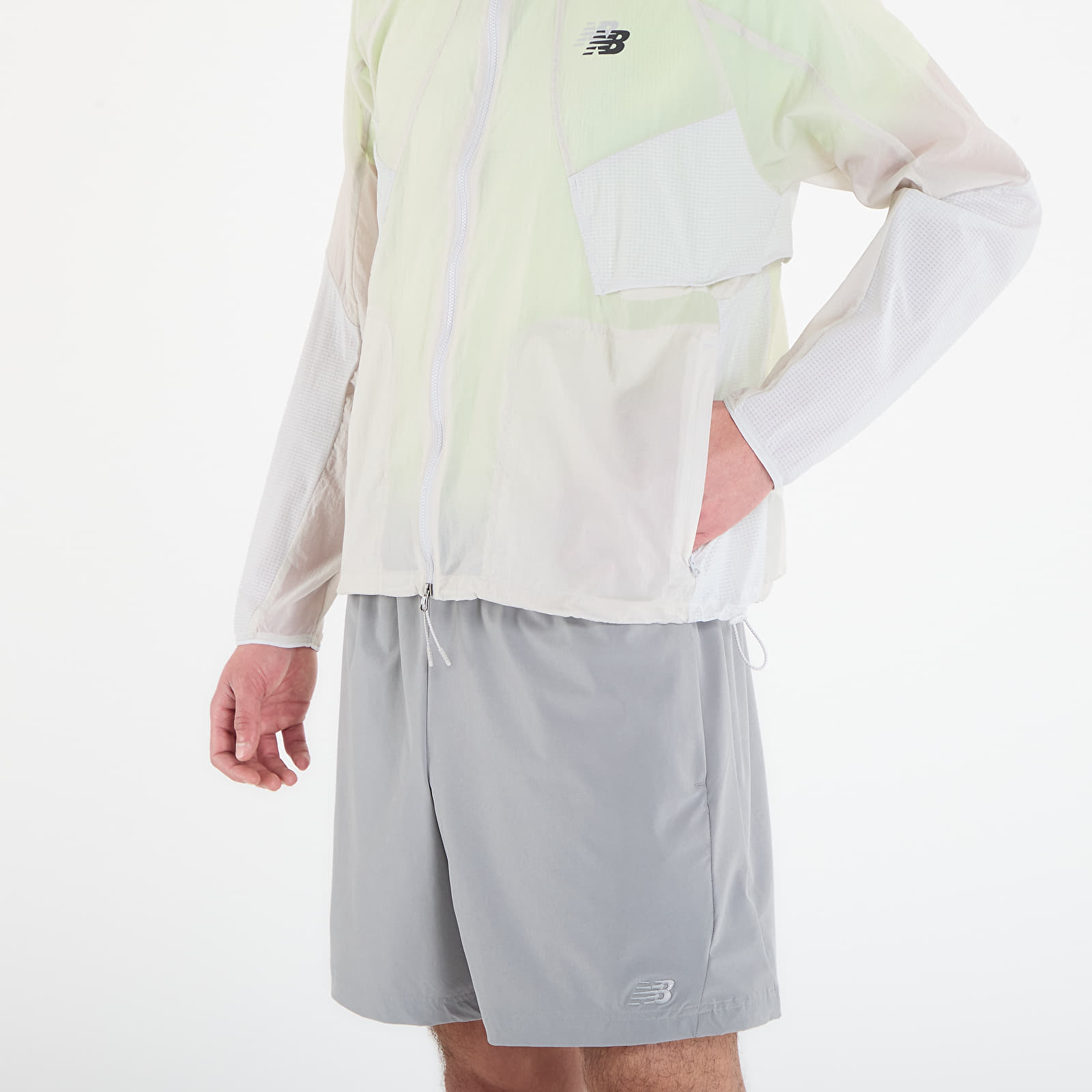 Jacken New Balance RC Jacket Grey Matter