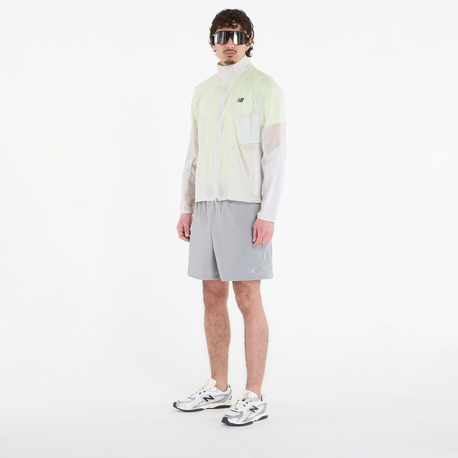 Jacken New Balance RC Jacket Grey Matter