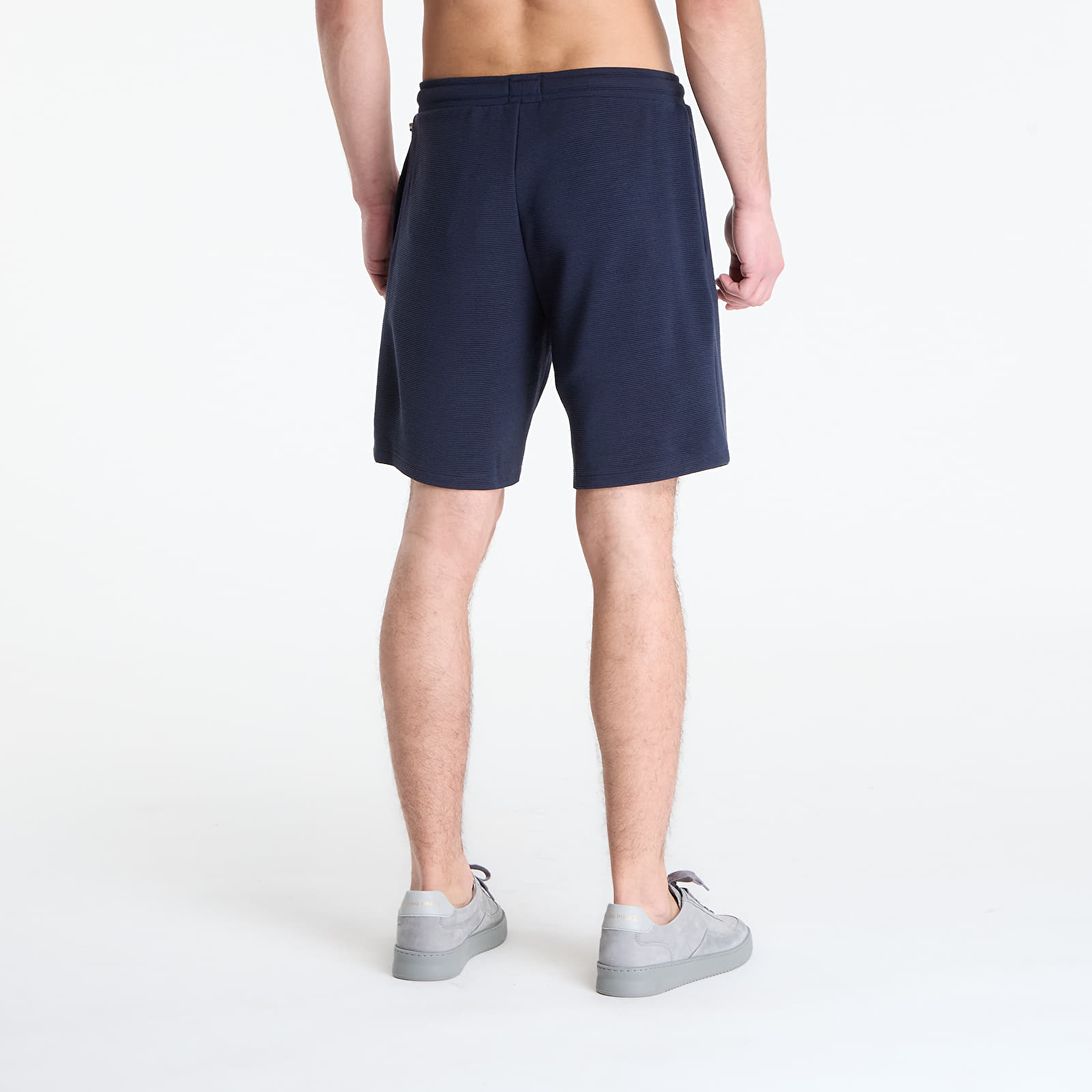 Rövidnadrágok Hugo Boss Rib Shorts Blue