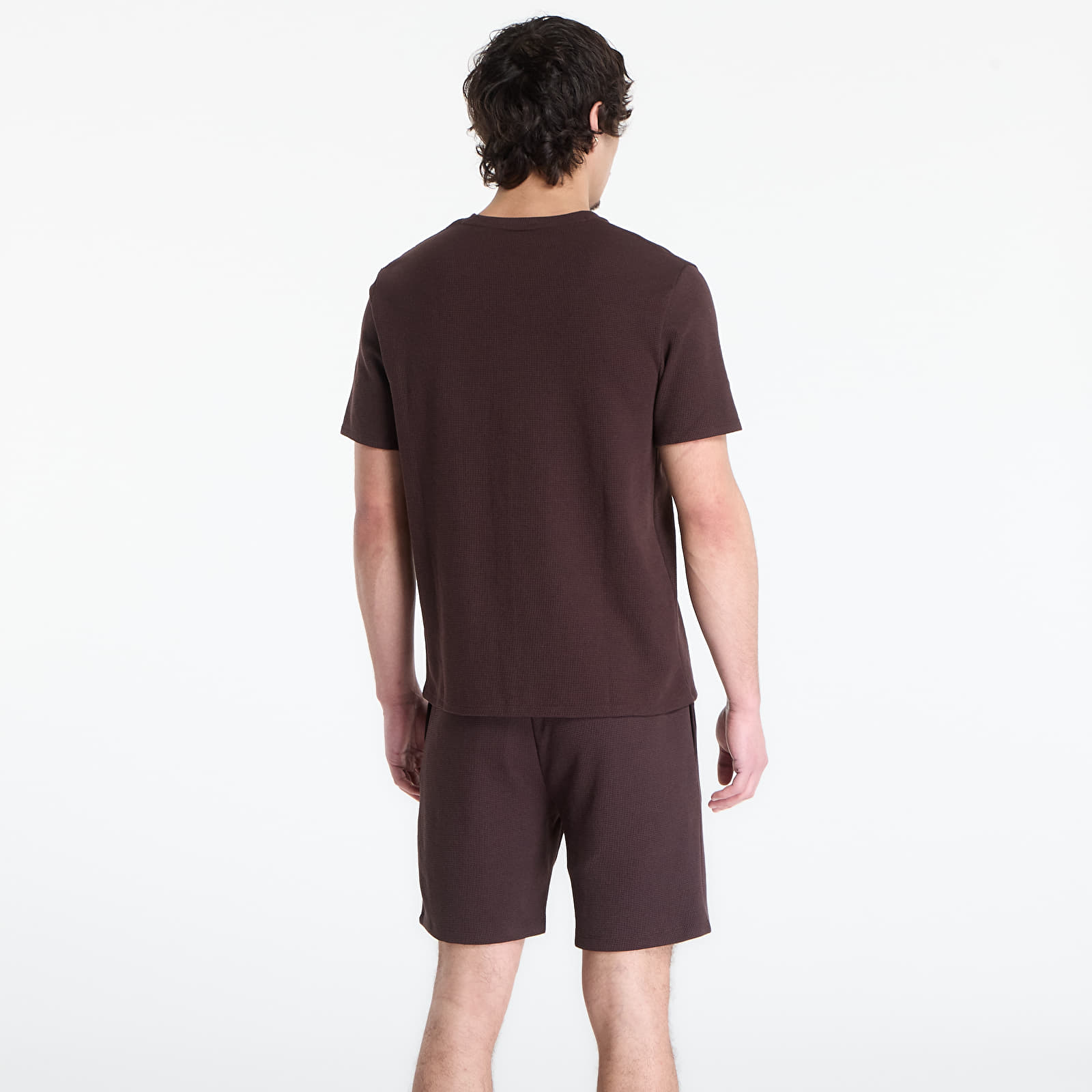 T-shirts Hugo Boss Pyjama T-Shirt With Embroidered Logo Dark Brown