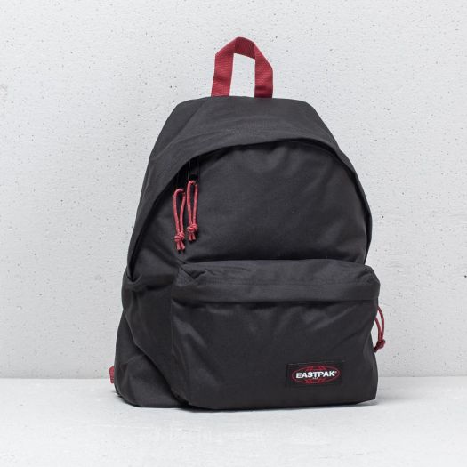 Eastpak black red hot sale