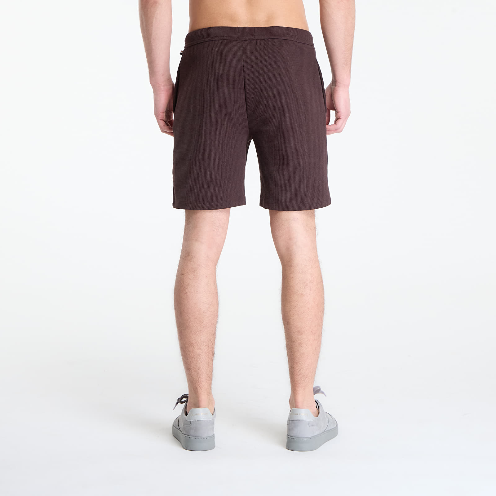 Shorts Hugo Boss Pyjama Shorts With Embroidered Logo Dark Brown