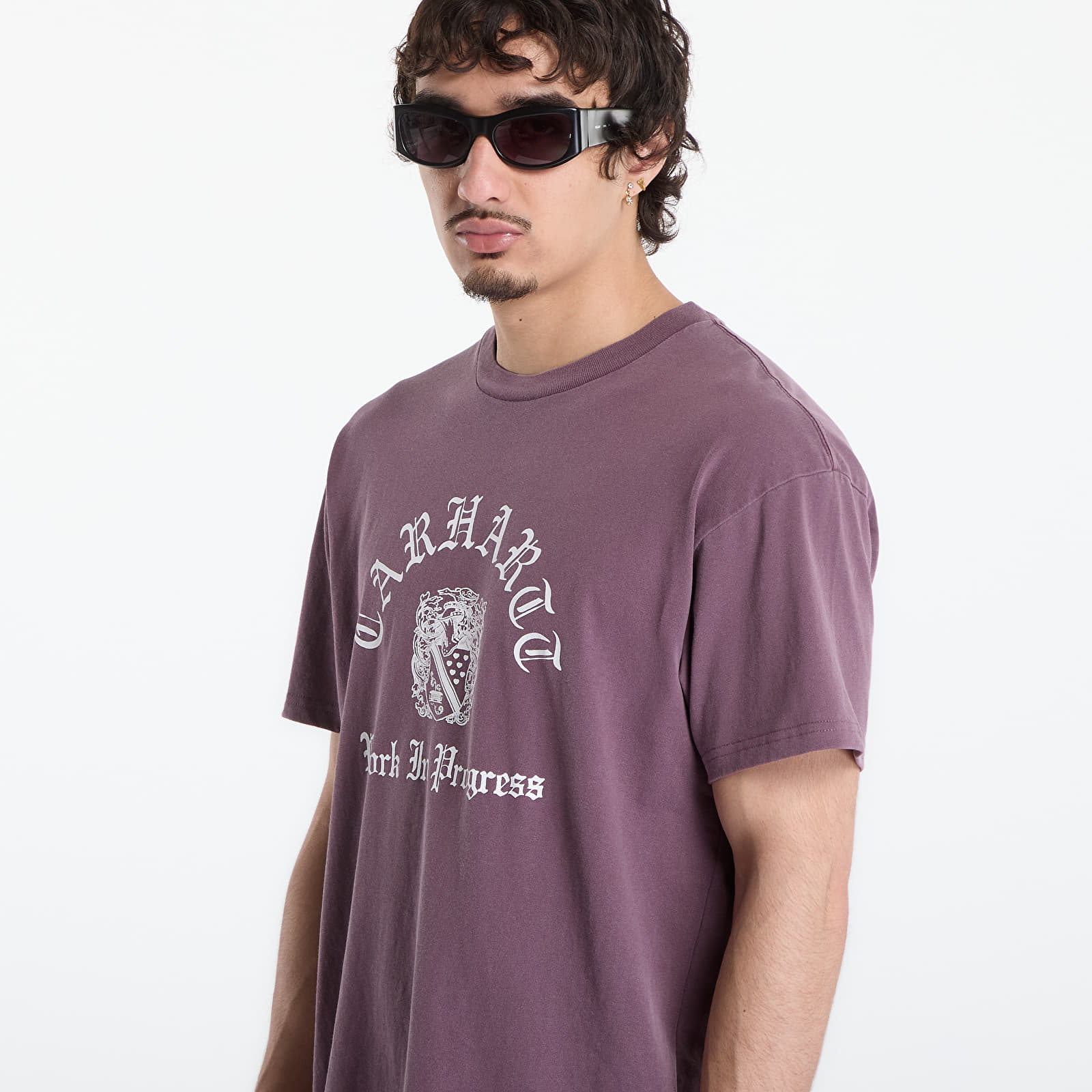 T-Shirts Carhartt WIP S/S Coat Of Arms T-Shirt UNISEX Cozy Purple