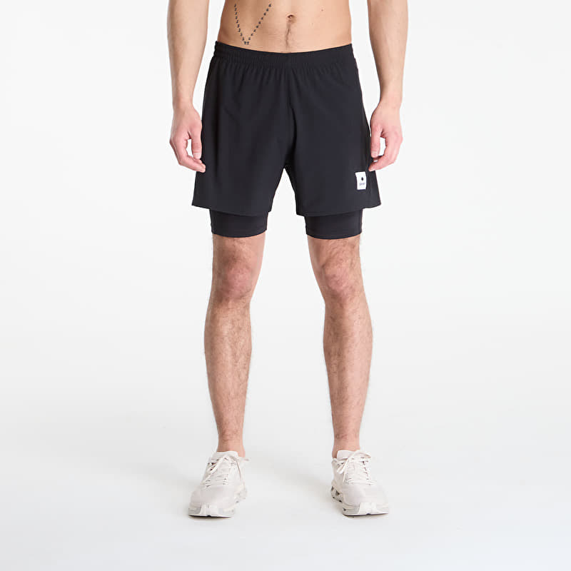 SAYSKY Pace 2 in 1 Shorts 5'' Black