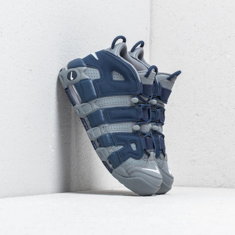 Nike Air More Uptempo '96 Cool Grey/ White-Midnight Navy | Footshop
