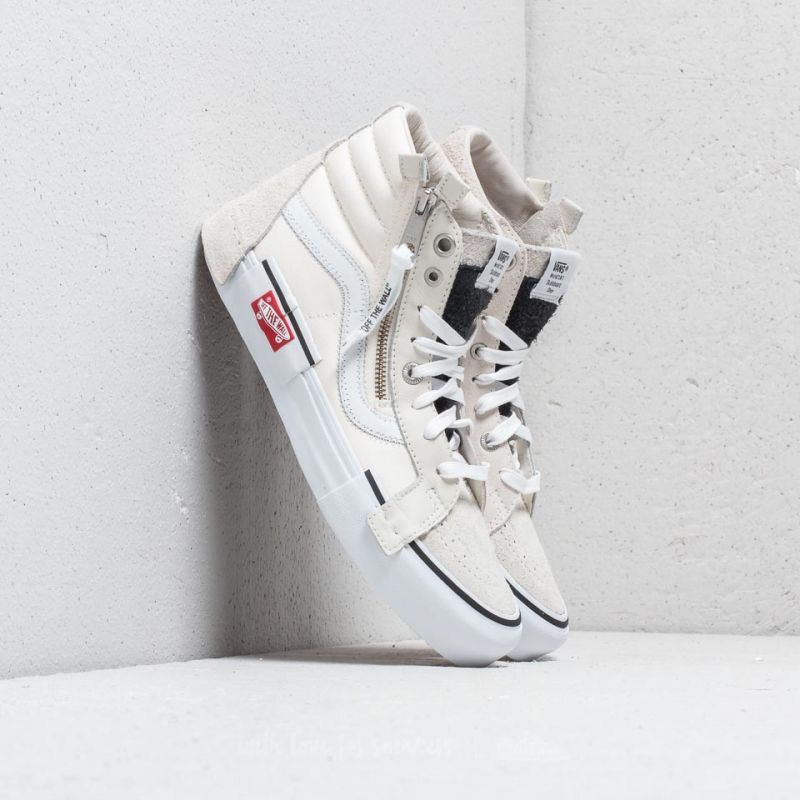 Vans Cut & Paste SK8-Hi Cap LX Marshmallow/ True White | Footshop