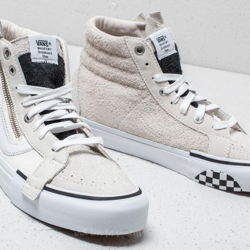 Vans Cut & Paste SK8-Hi Cap LX Marshmallow/ True White | Footshop