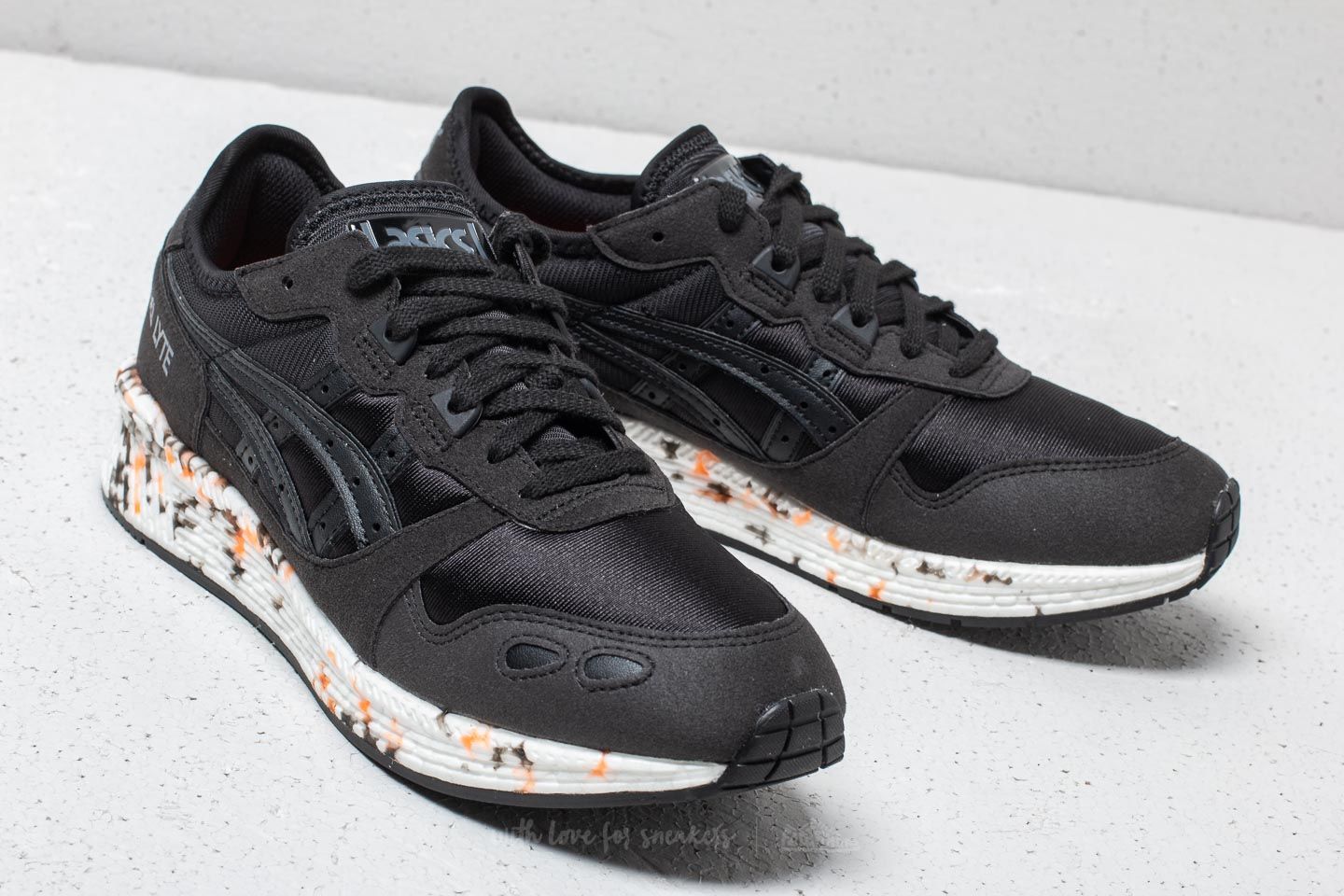 Men s shoes Asics HyperGel Lyte Black Black Footshop