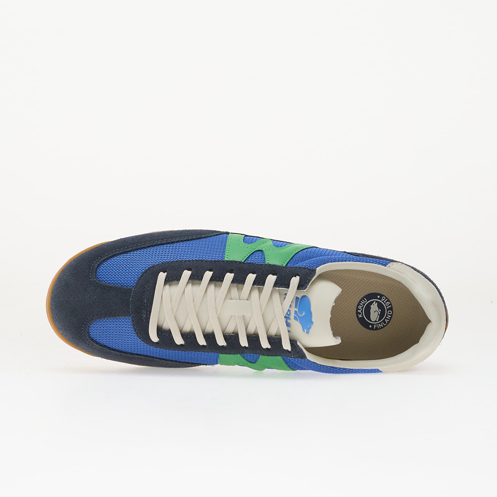 Miesten kengät Karhu Mestari 76 Vintage Indigo/ Poison Green
