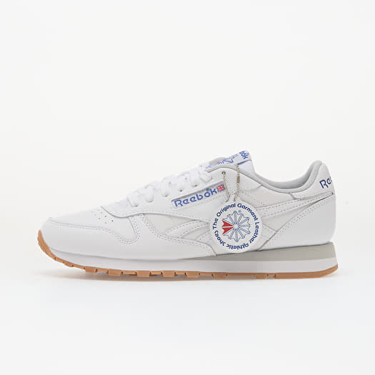 Reebok Classic Leather Ftwr White/ Blue/ Gum