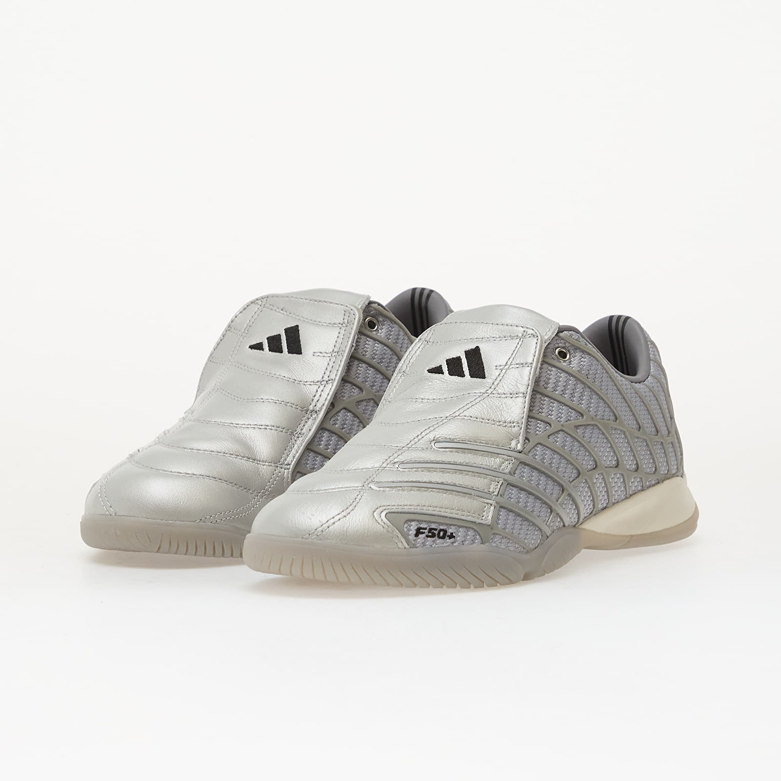 Men's shoes adidas F50 Sala Silver Metallic/ Silver Metallic/ Grey Three