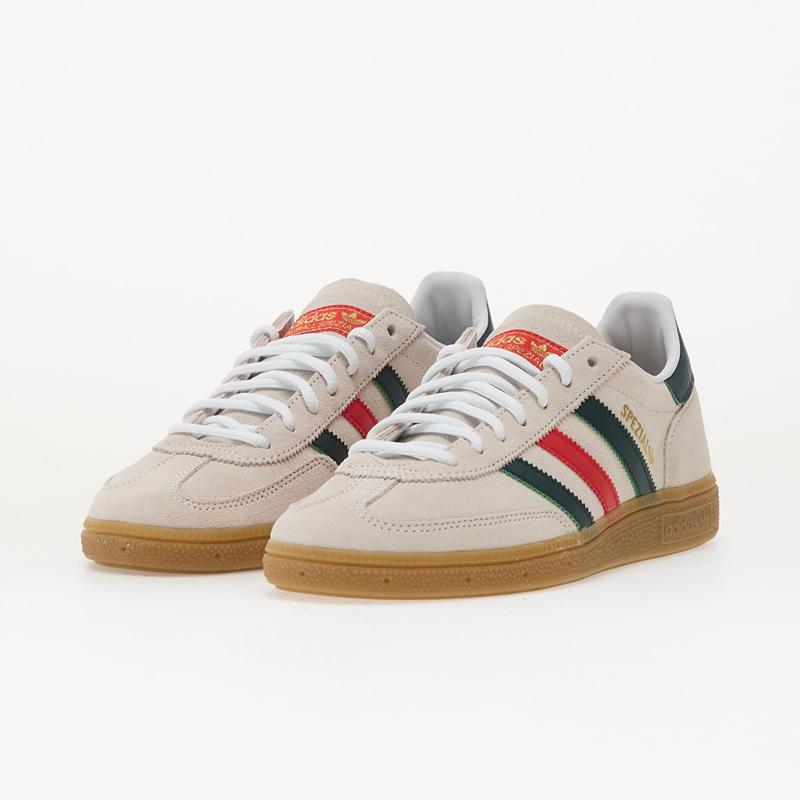 Scarpe uomo adidas Mexico Handball Spezial Ftwr White/ Aurora Ivy/ Better Scarlet