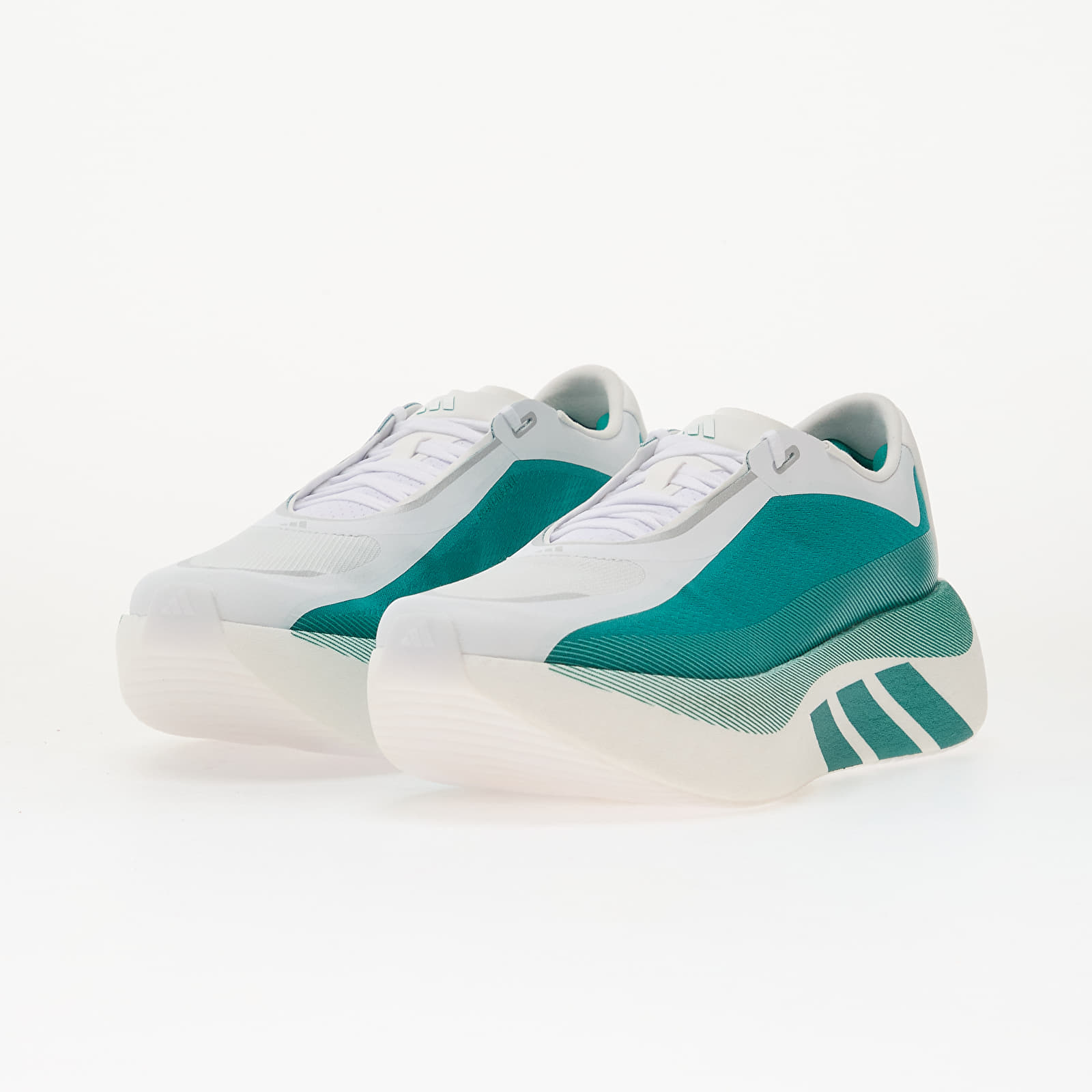 Sapatos de homem adidas Hyperboost Edge Ftwr White/ Equipment Green/ Zero Met.