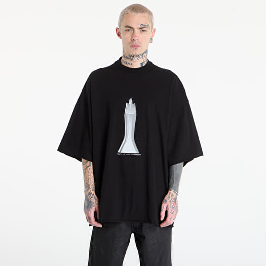 T-krekls Rick Owens DRKSHDW Tommy T-Shirt Black/ Milk