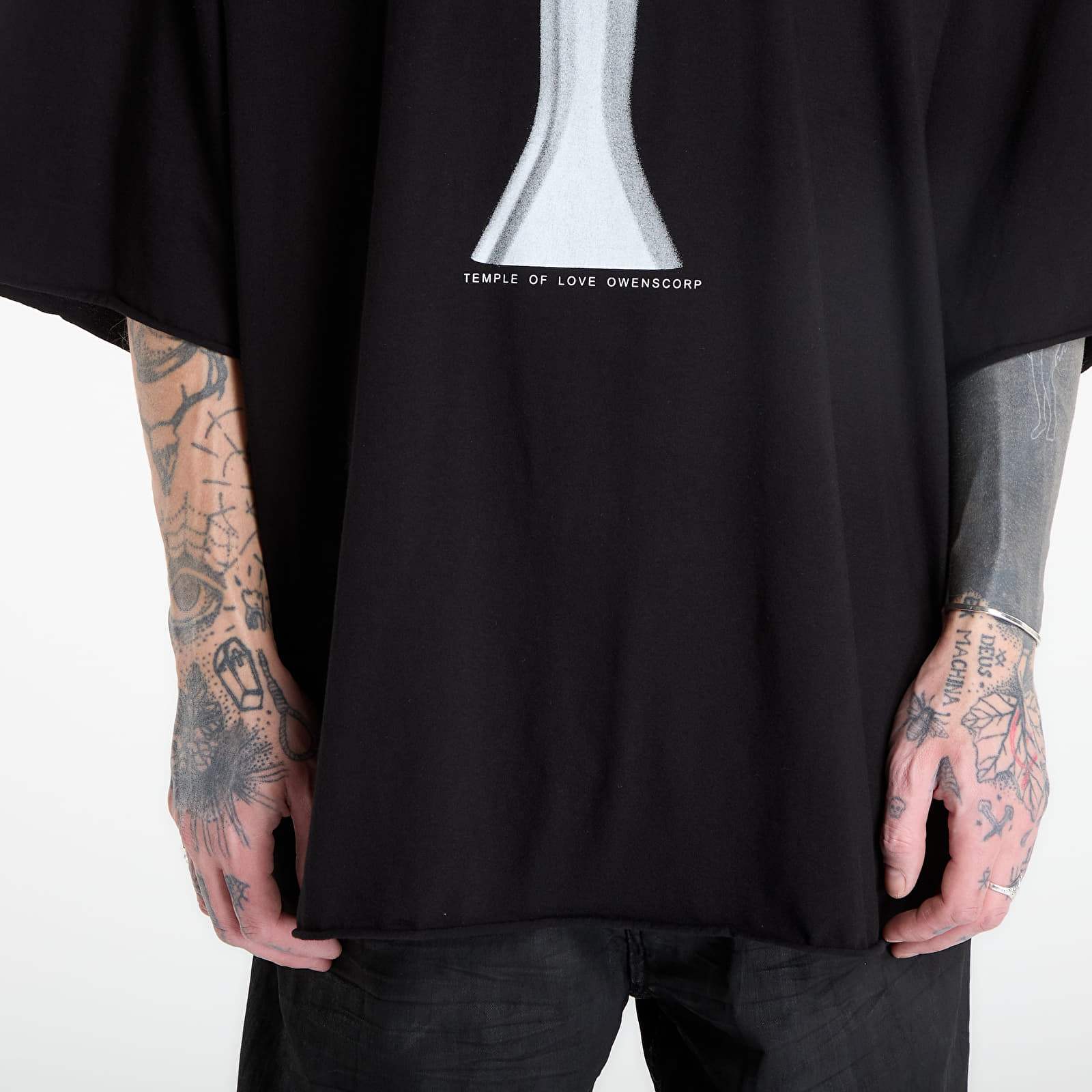 T-shirts Rick Owens DRKSHDW Tommy T-Shirt Black/ Milk