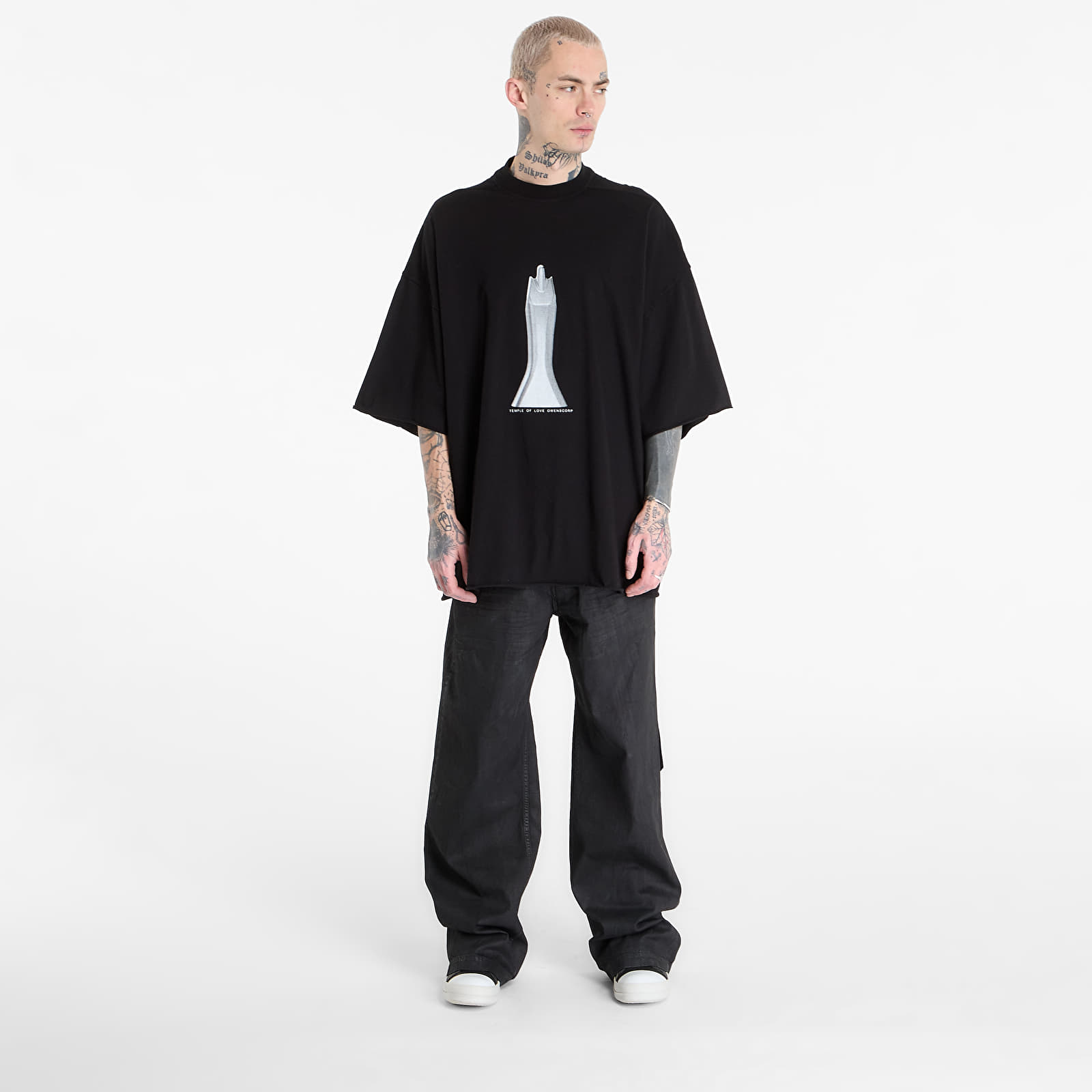 T-shirts Rick Owens DRKSHDW Tommy T-Shirt Black/ Milk
