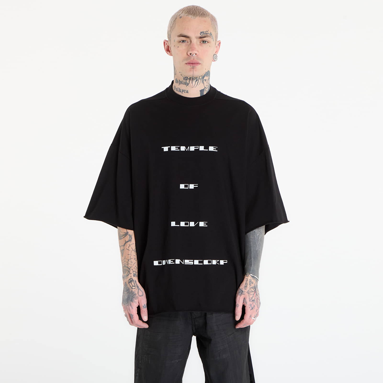 T-shirts Rick Owens DRKSHDW Tommy T-Shirt Black/ Milk