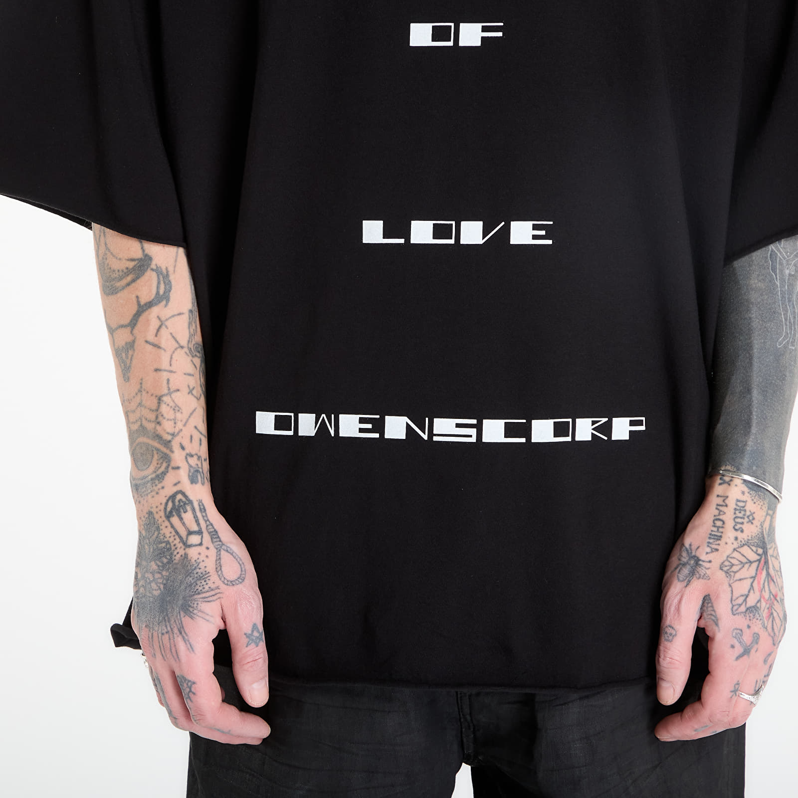 T-shirts Rick Owens DRKSHDW Tommy T-Shirt Black/ Milk