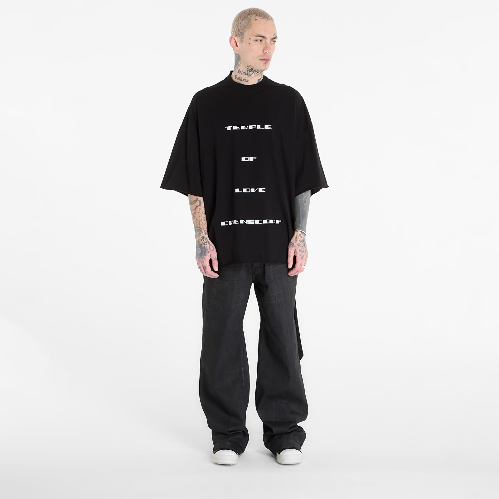 T-shirts Rick Owens DRKSHDW Tommy T-Shirt Black/ Milk
