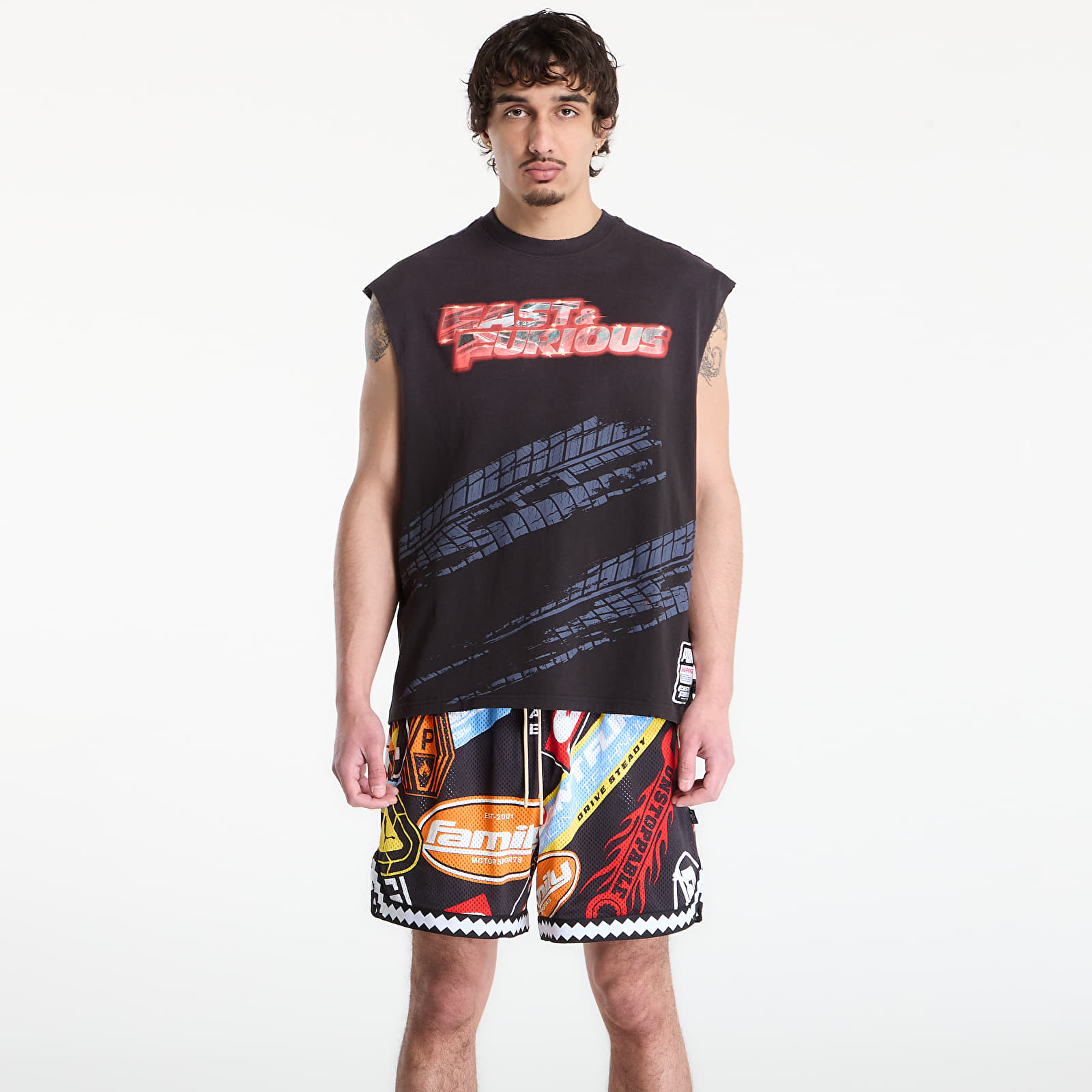 T-Shirts Puma x Fast & Furious Cutoff Puma Black