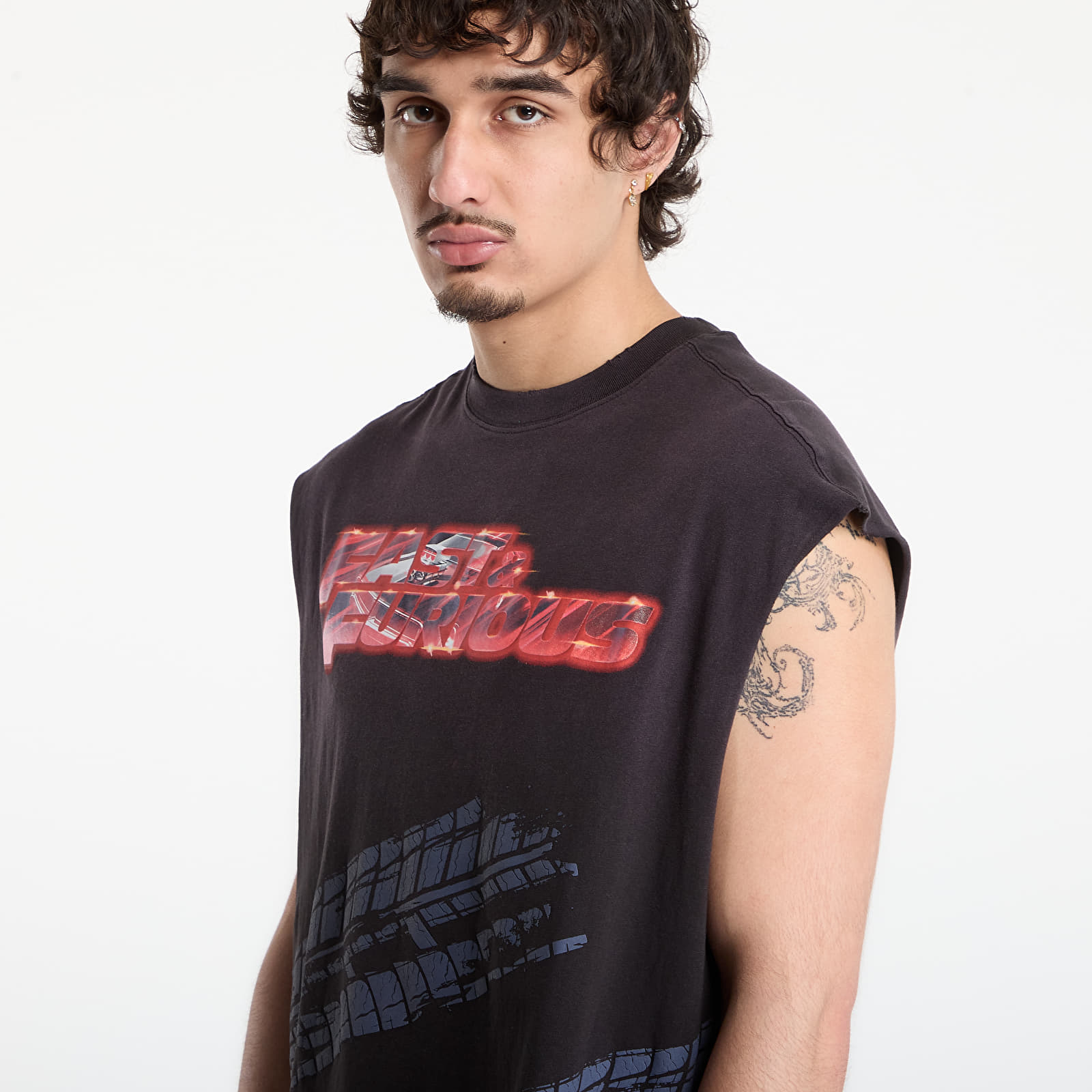 T-Shirts Puma x Fast & Furious Cutoff Puma Black