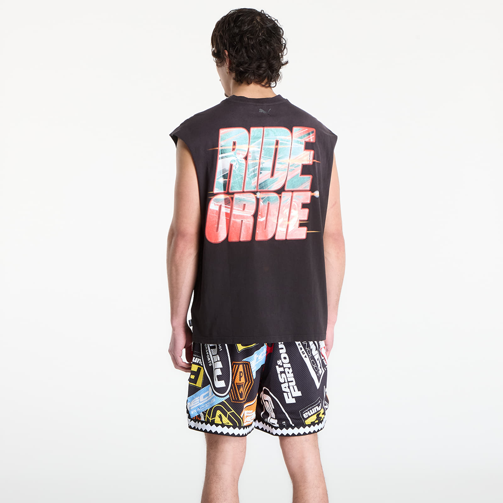 T-Shirts Puma x Fast & Furious Cutoff Puma Black