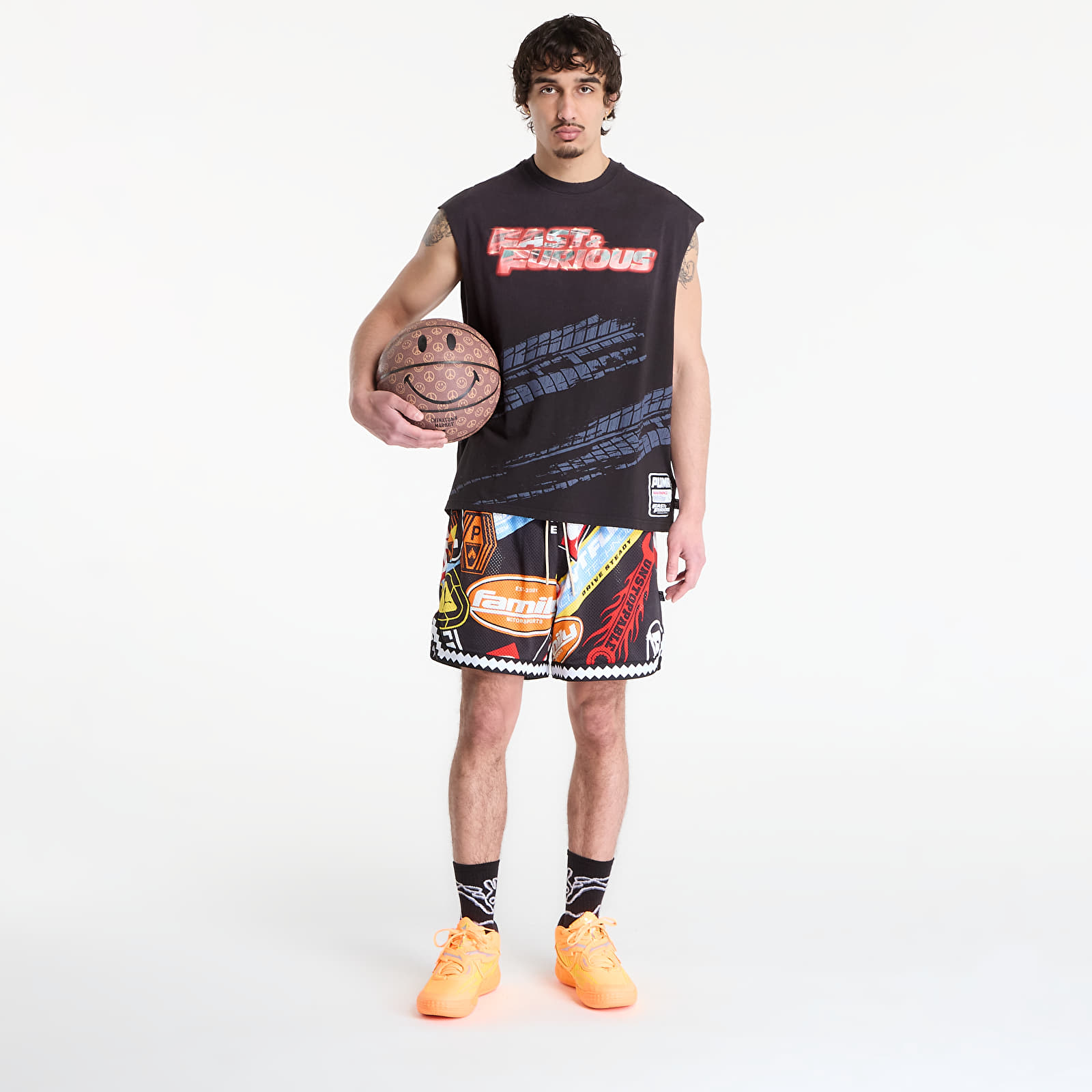 T-Shirts Puma x Fast & Furious Cutoff Puma Black