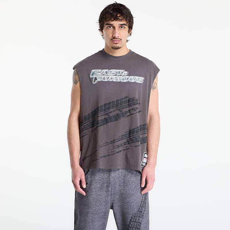 Maglietta Puma x Fast & Furious Cutoff Dusky Gray