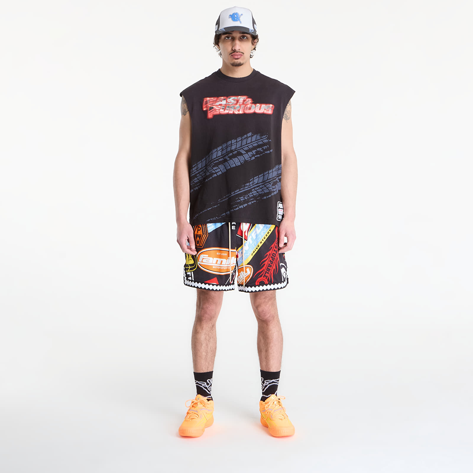 Puma x Fast & Furious Short Puma Black/ Aop | Footshop