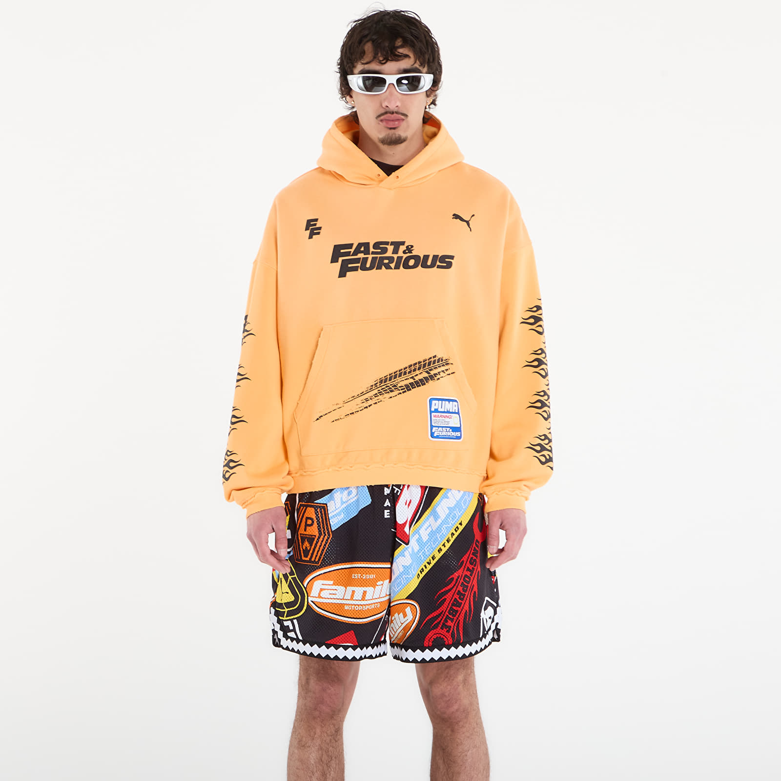 Mikiny Puma x Fast & Furious Hoodie Heat Fire