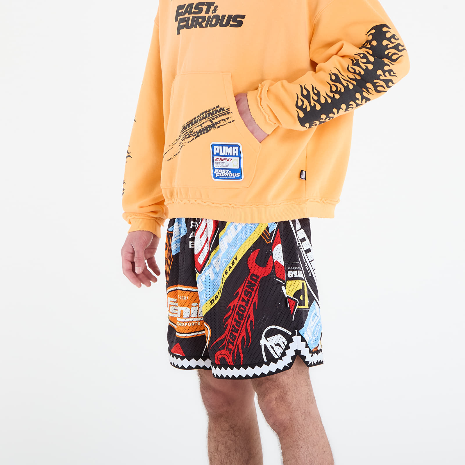 Mikiny Puma x Fast & Furious Hoodie Heat Fire