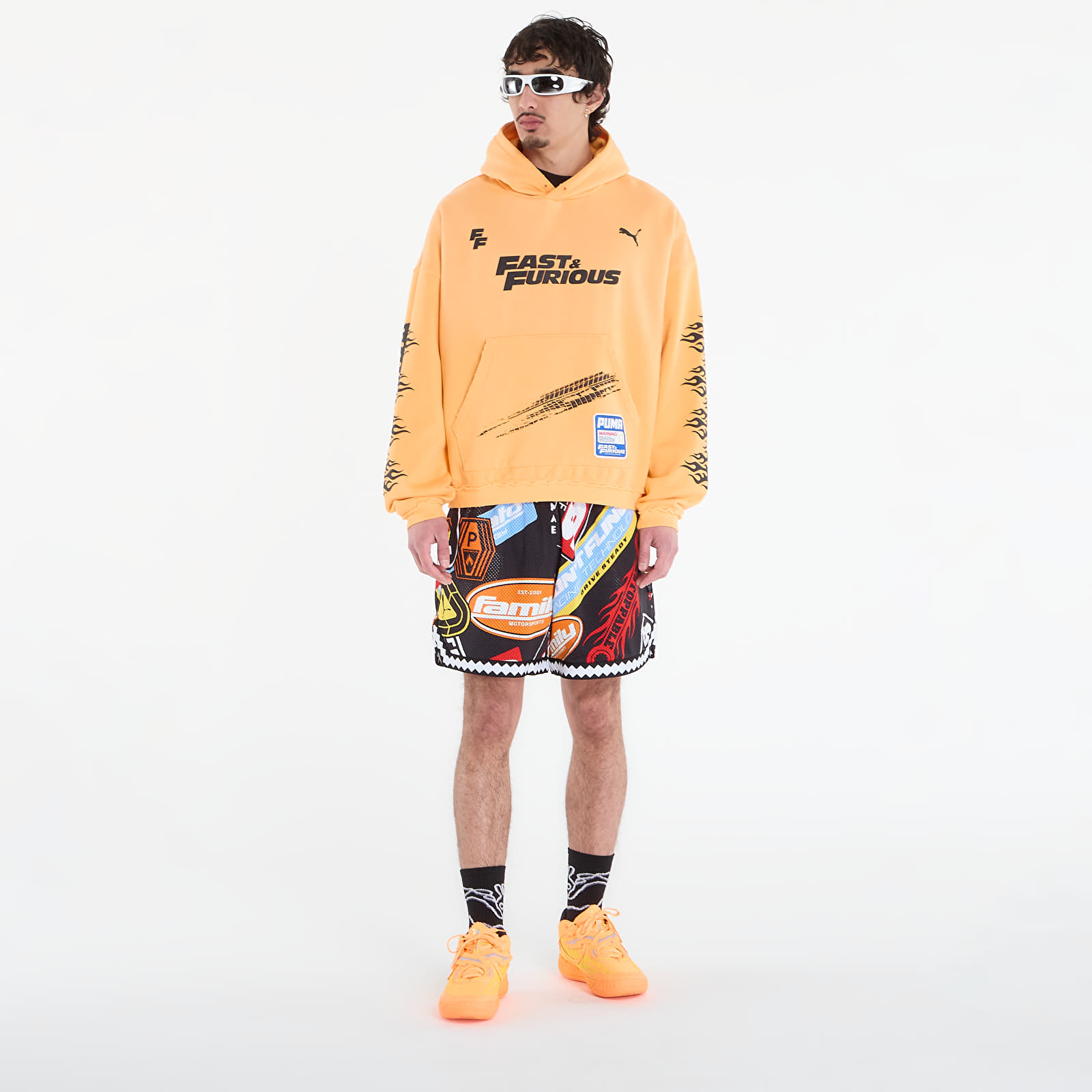 Mikiny Puma x Fast & Furious Hoodie Heat Fire