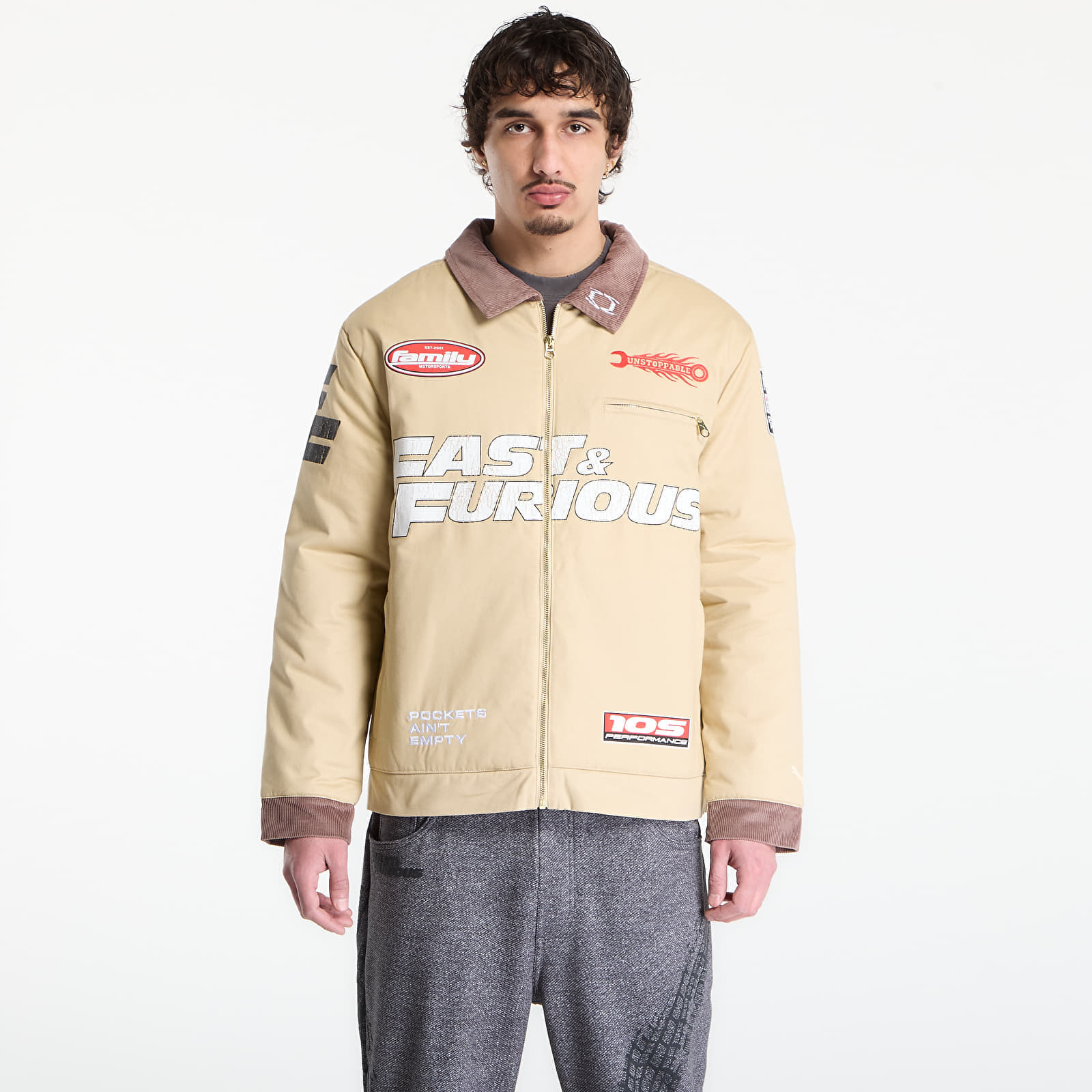 Яке Puma x Fast & Furious Jacket Cashew Brown XXL