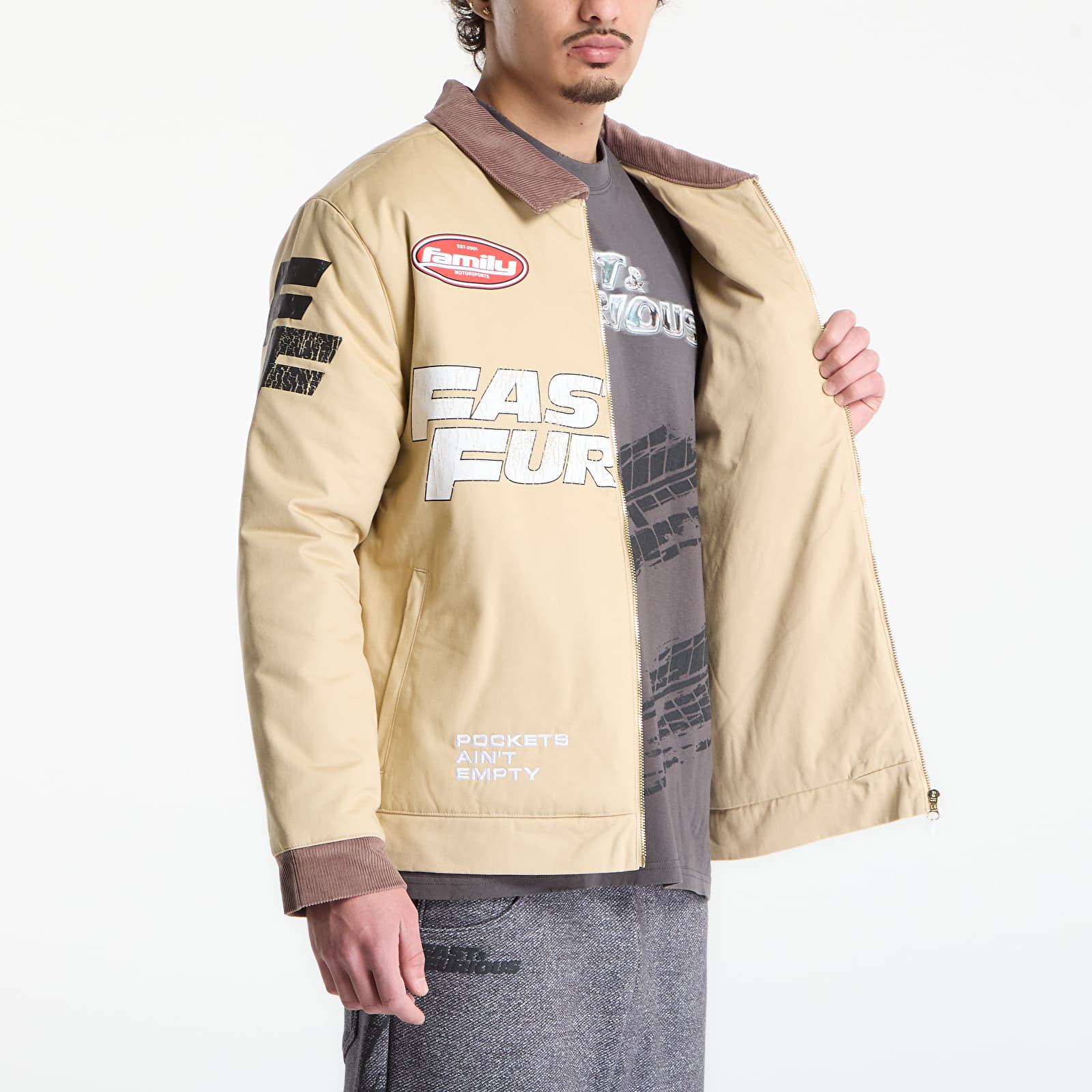 Joped Puma x Fast & Furious Jacket Cashew Brown