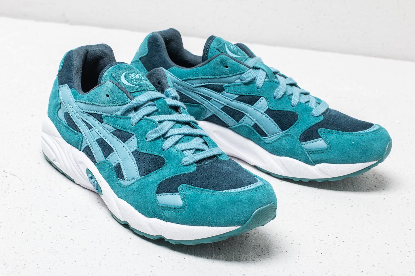 Asics gel diablo shop shoes 鈥?dark ocean/gris bleu