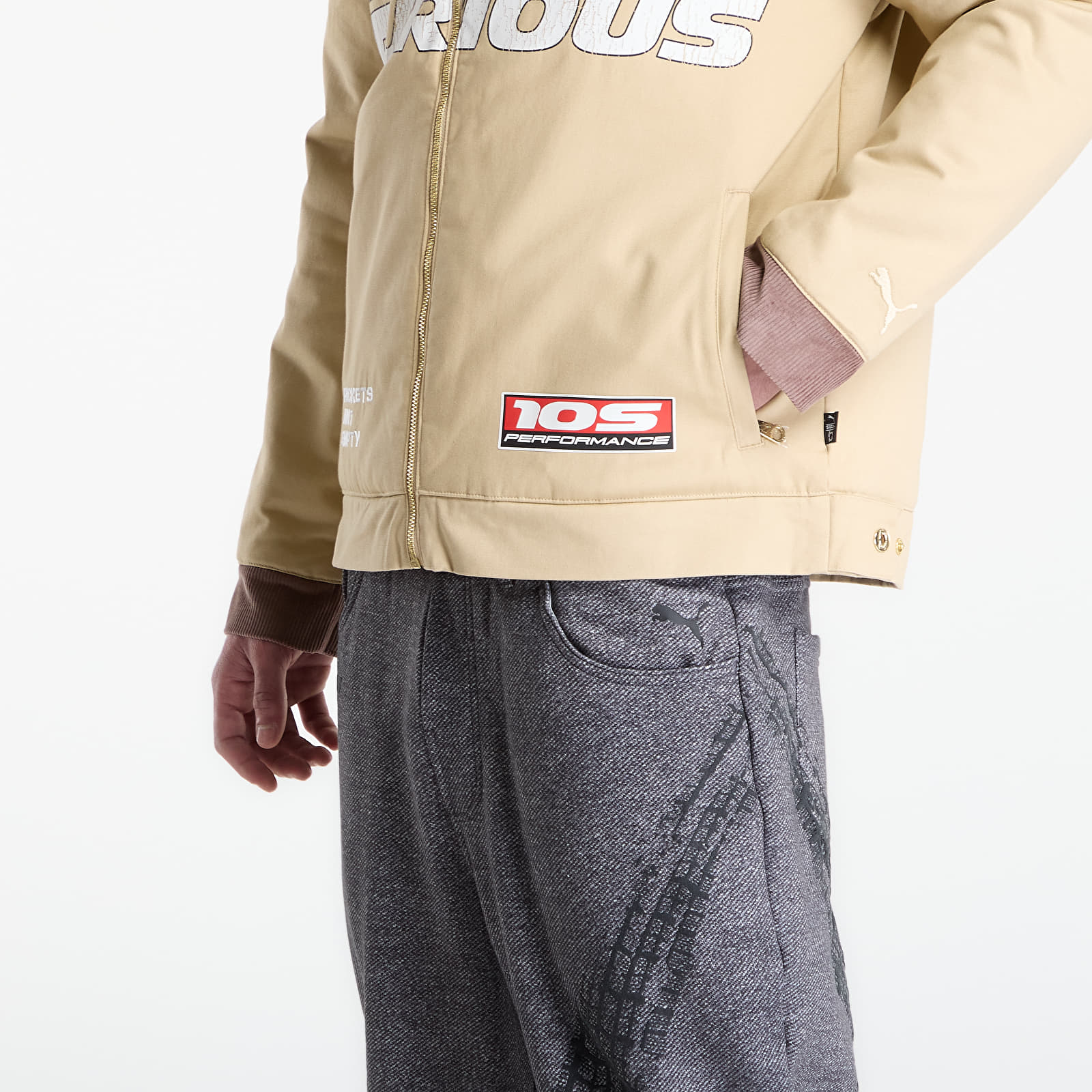 Joped Puma x Fast & Furious Jacket Cashew Brown