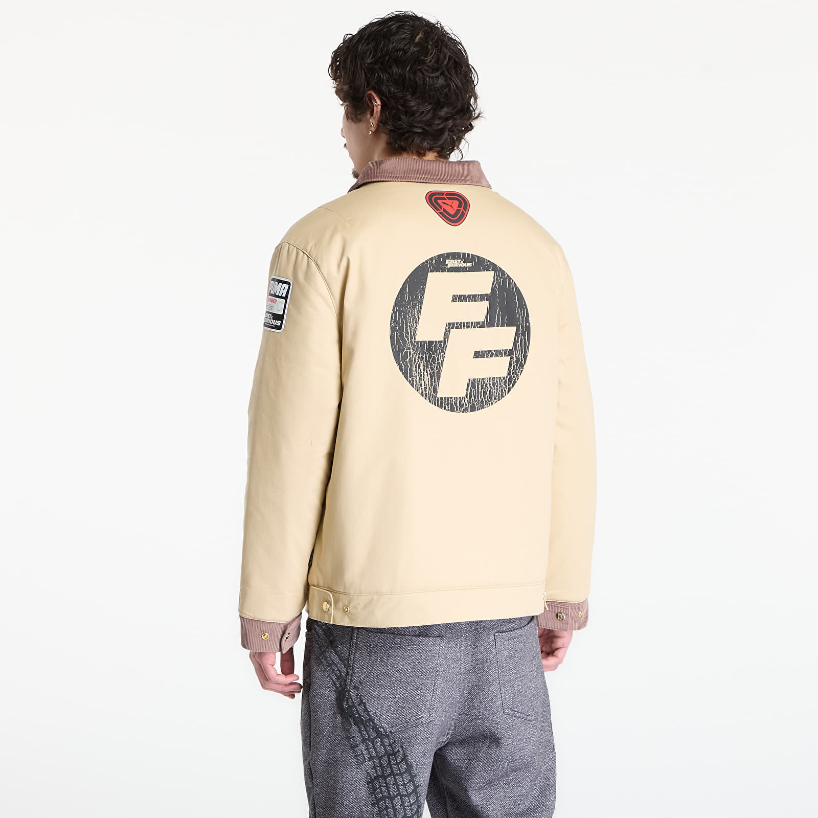 Joped Puma x Fast & Furious Jacket Cashew Brown