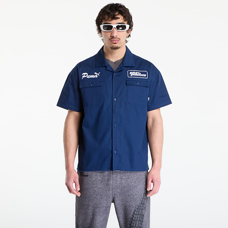 Cămașă Puma x Fast & Furious Mechanic Shirt Persian Blue
