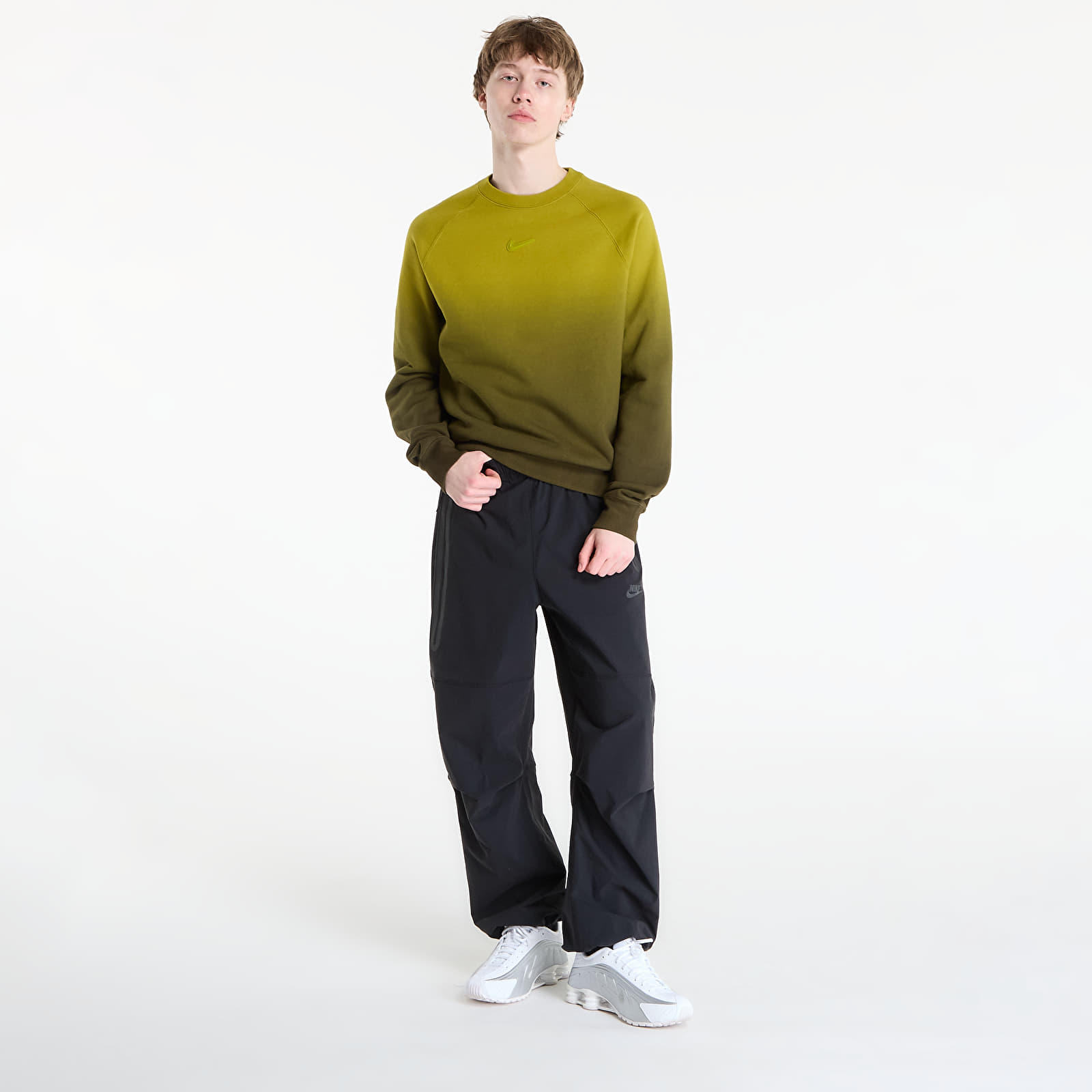 Sweatshirts Nike x NOCTA Men's Fleece CS Crew Moss/ Medium Olive/ Moss