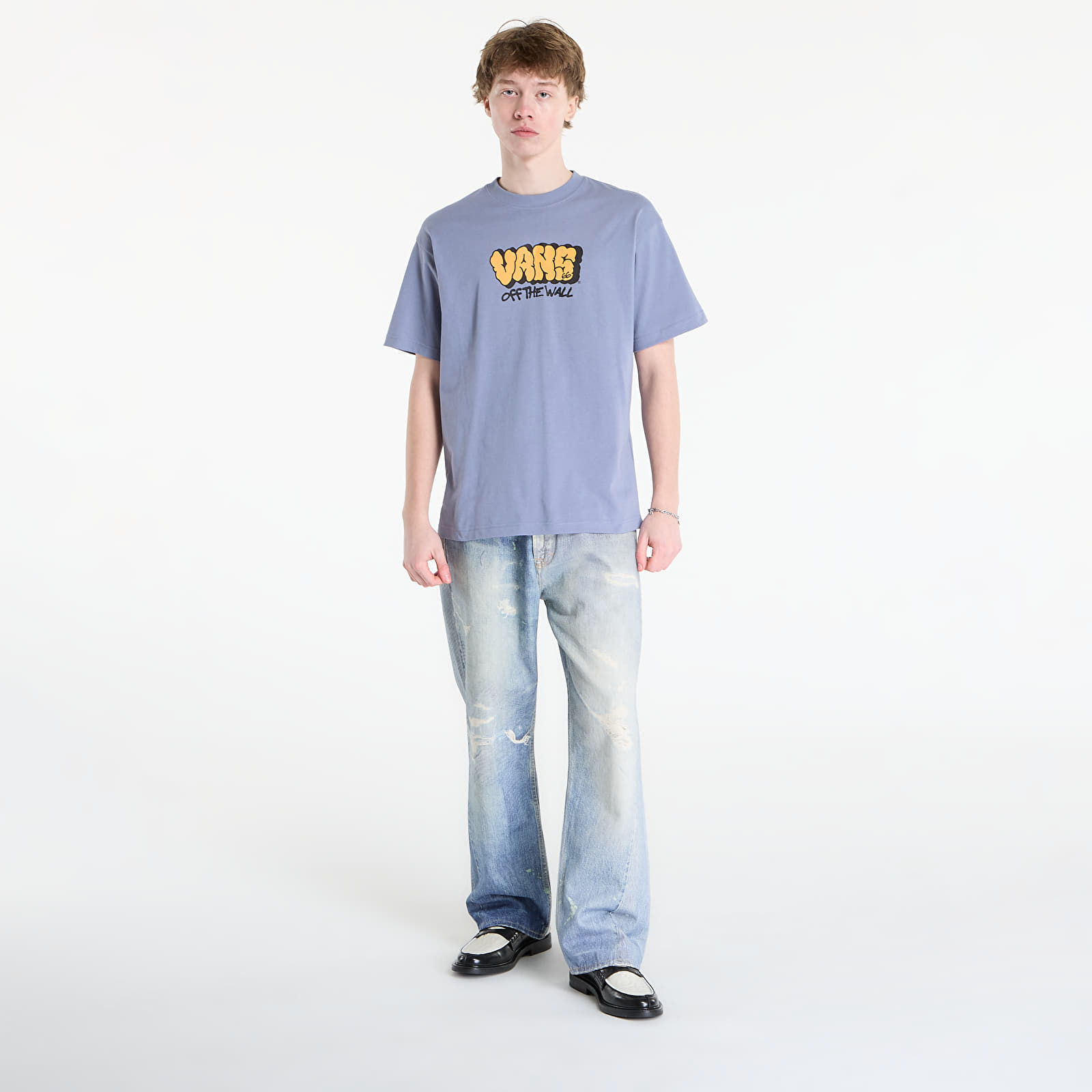 T-skjorter for menn Vans Vans Graff Loose SS Tee Glacial Slate