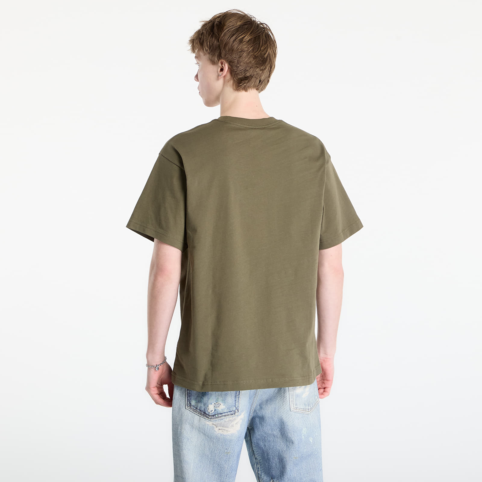 Miesten T-paidat Vans Vans Graff Loose SS Tee MoSSy Olive