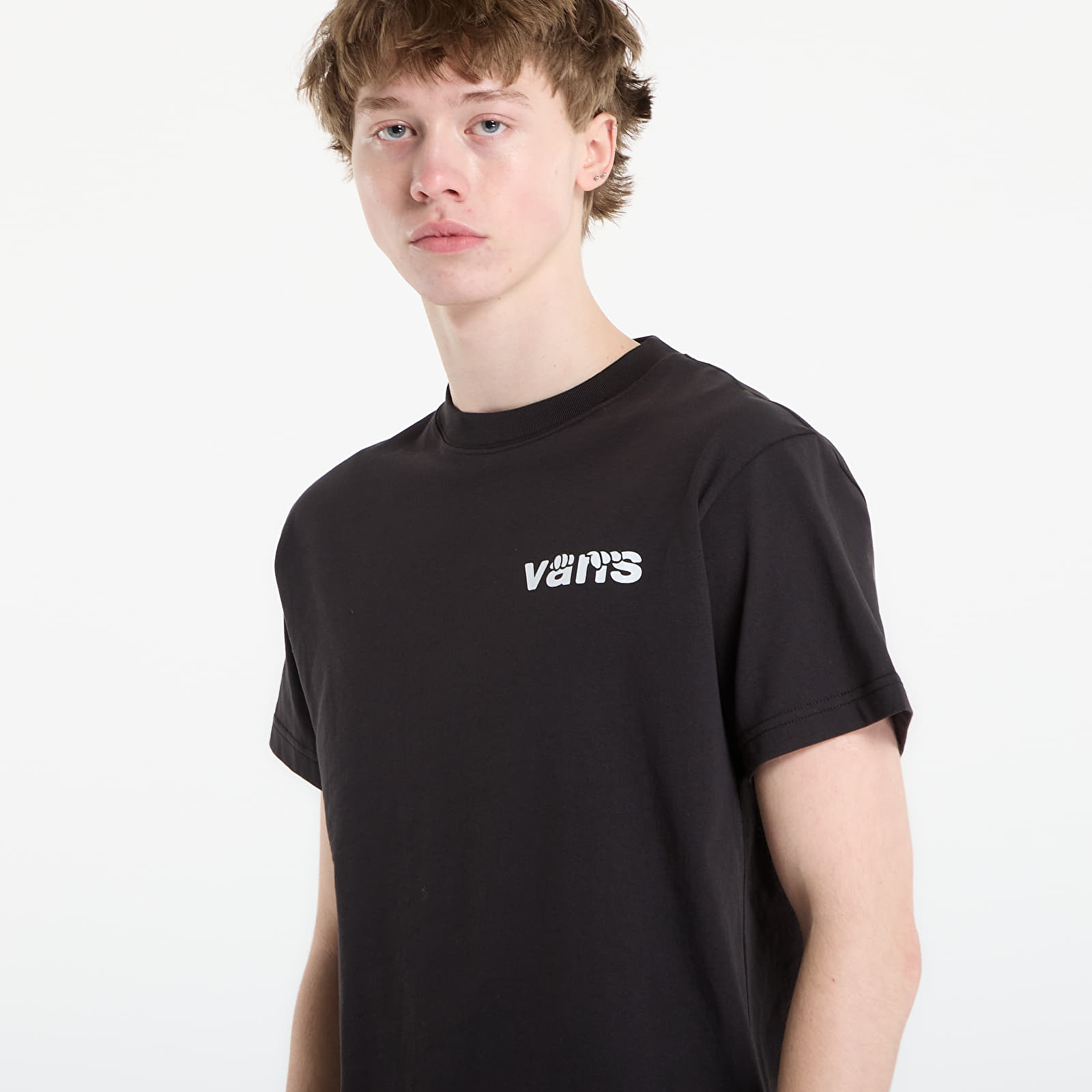 Miesten T-paidat Vans Keyhole Classic SS Tee Black